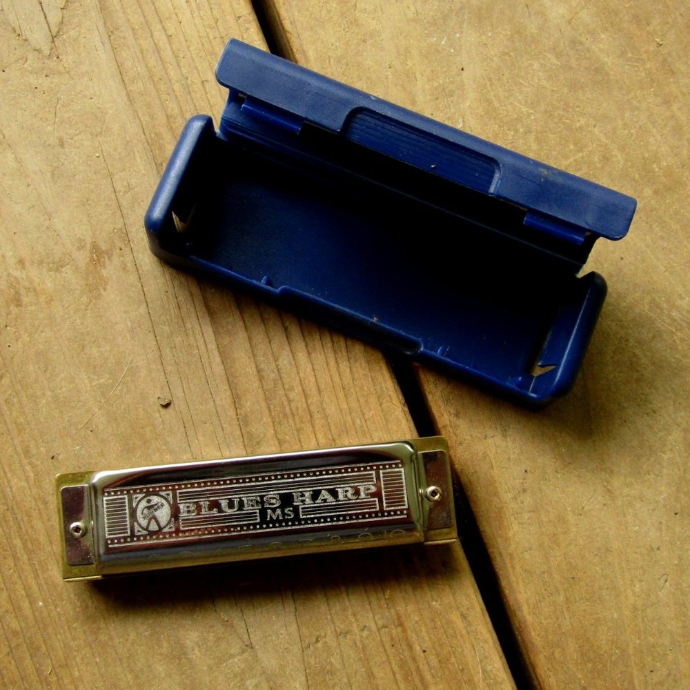 HOHNER BLUES HARP 532/20 MS SERIES HARMONICA KEY OF C M533016 GERMANY